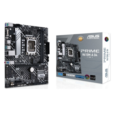 ASUS PRIME H610M-E D4-CSM MOTHERBOARD (03Y)