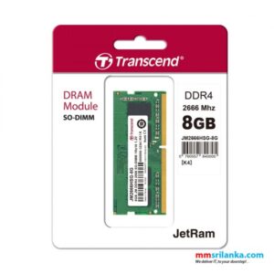 TRANSCEND DDR4 NOTEBOOK RAM 8GB (05Y)
