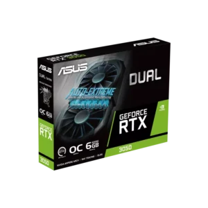 ASUS Dual GeForce RTX™ 3050 OC Edition 6GB GDDR6 Graphics Card (03Y)