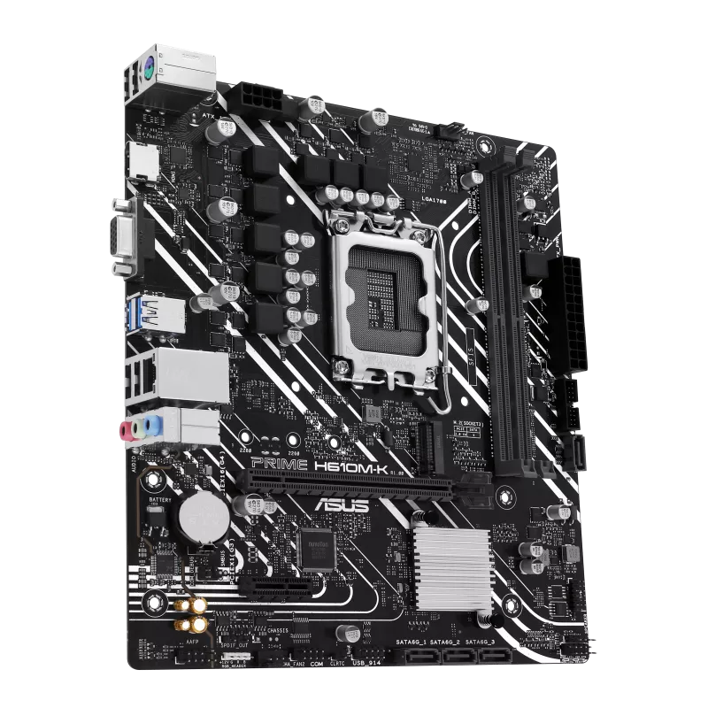 ASUS PRIME H610M-K MOTHERBOARD (03Y) - Image 4