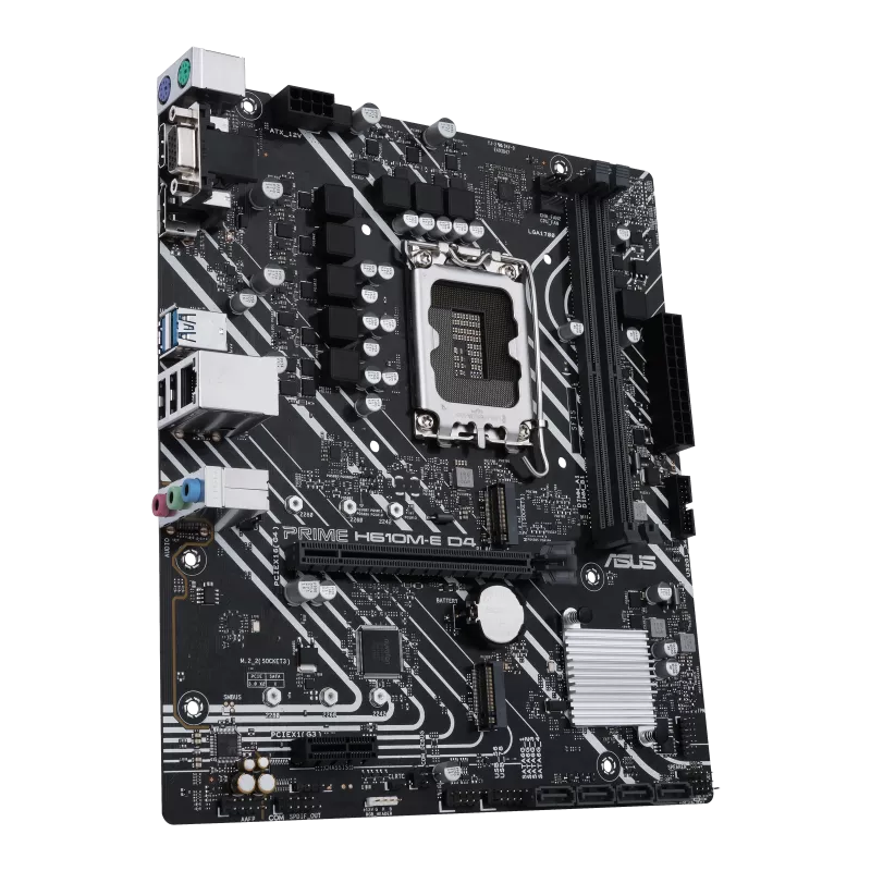 ASUS PRIME H610M-E D4-CSM MOTHERBOARD (03Y) - Image 3