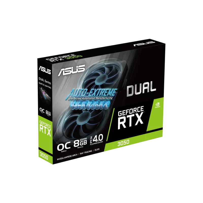 ASUS Dual GeForce RTX™ 3050 8GB GDDR6 Graphics Card (03Y)