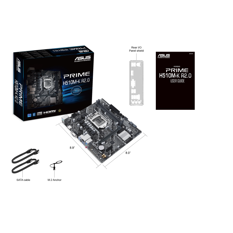 ASUS Prime H510 MOTHERBOARD (03Y) - Image 6